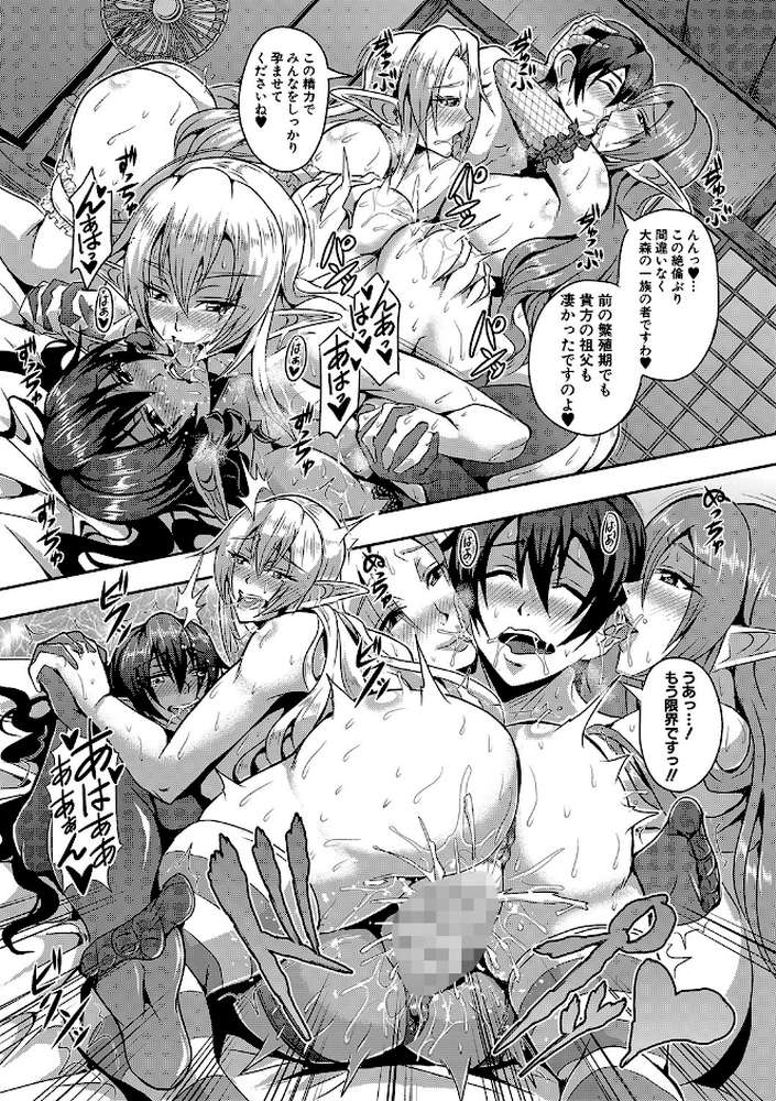 エルフハーレム物語  by 三船誠二郎 MUJIN編集部 (p28)