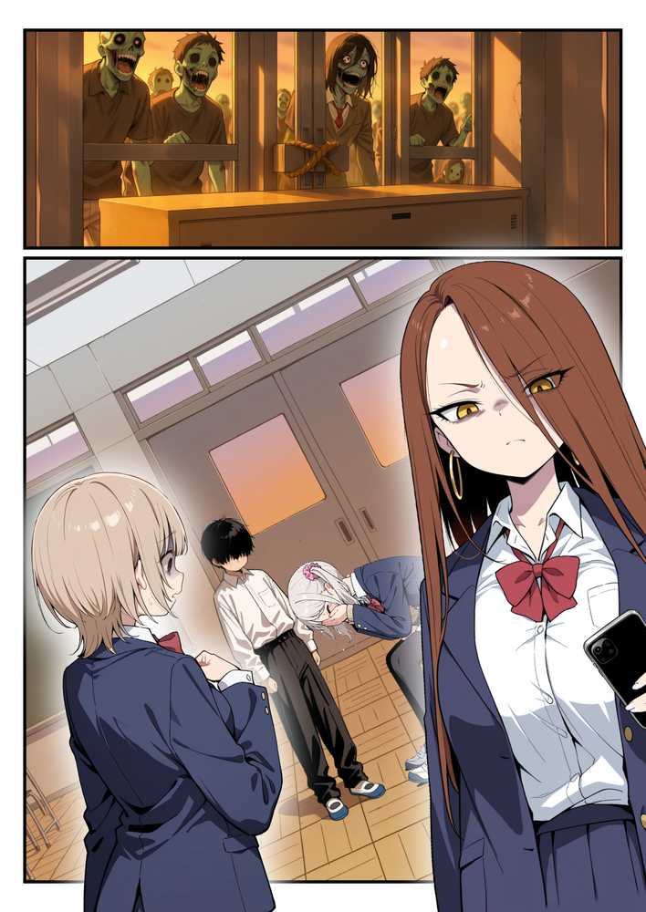 ゾンビに支配された学園で冴えない童貞のオタク君が少女たちの救世主になる話 by 性的初期衝動 (p9)