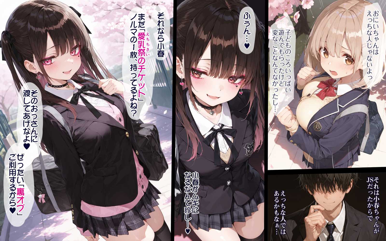2年H組裏JKフーゾクやってま〜す☆【えちえち学園 愛乳祭】 by EchicalH (p16)