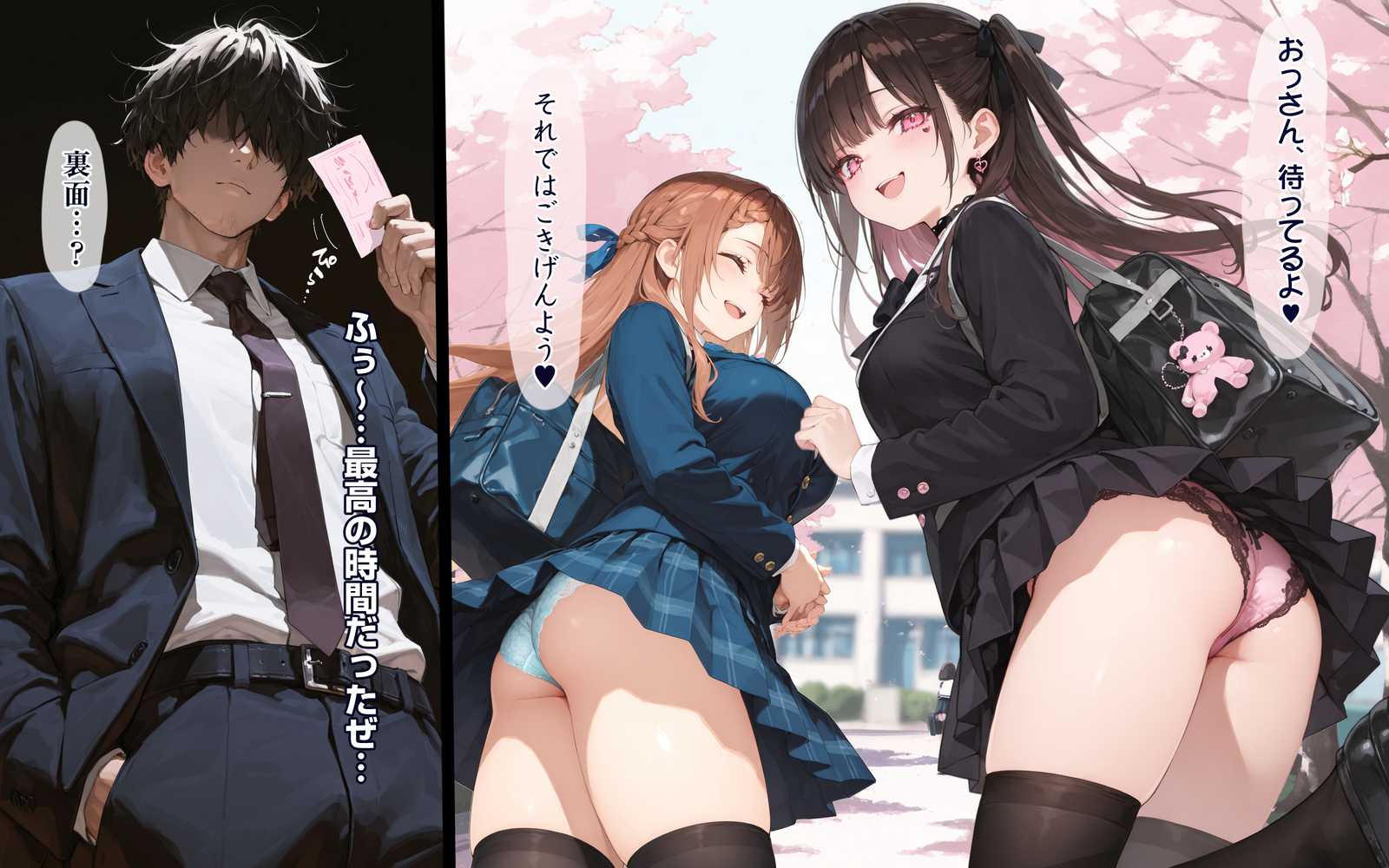 2年H組裏JKフーゾクやってま〜す☆【えちえち学園 愛乳祭】 by EchicalH (p19)