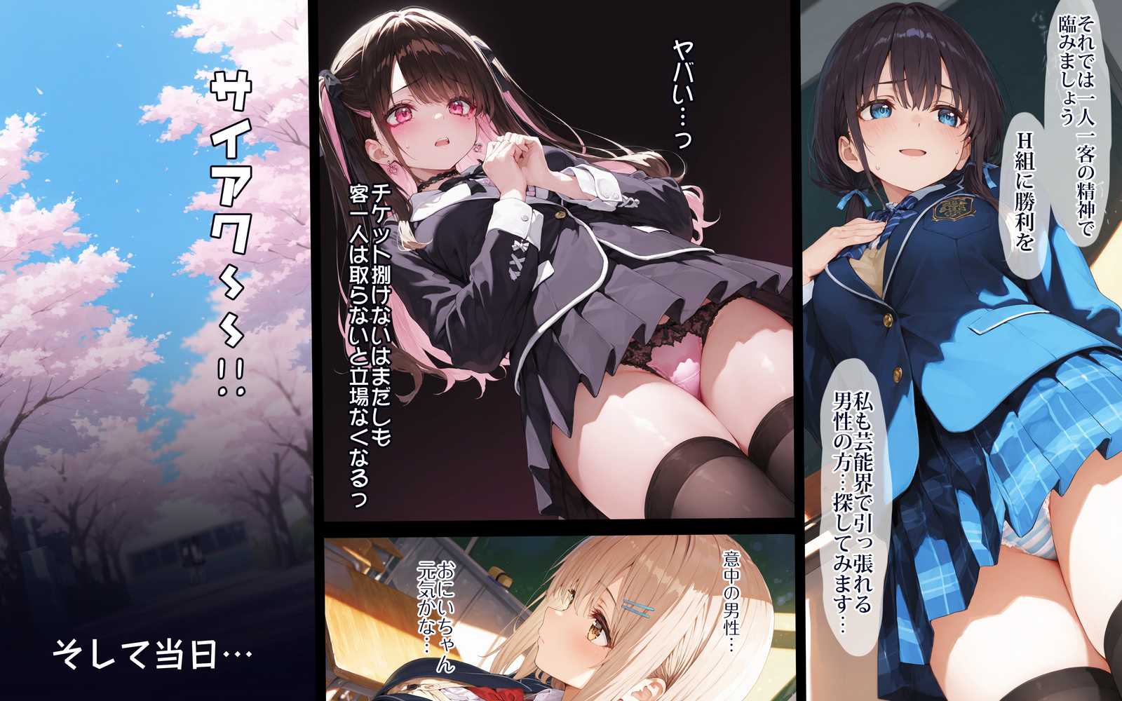 2年H組裏JKフーゾクやってま〜す☆【えちえち学園 愛乳祭】 by EchicalH (p26)