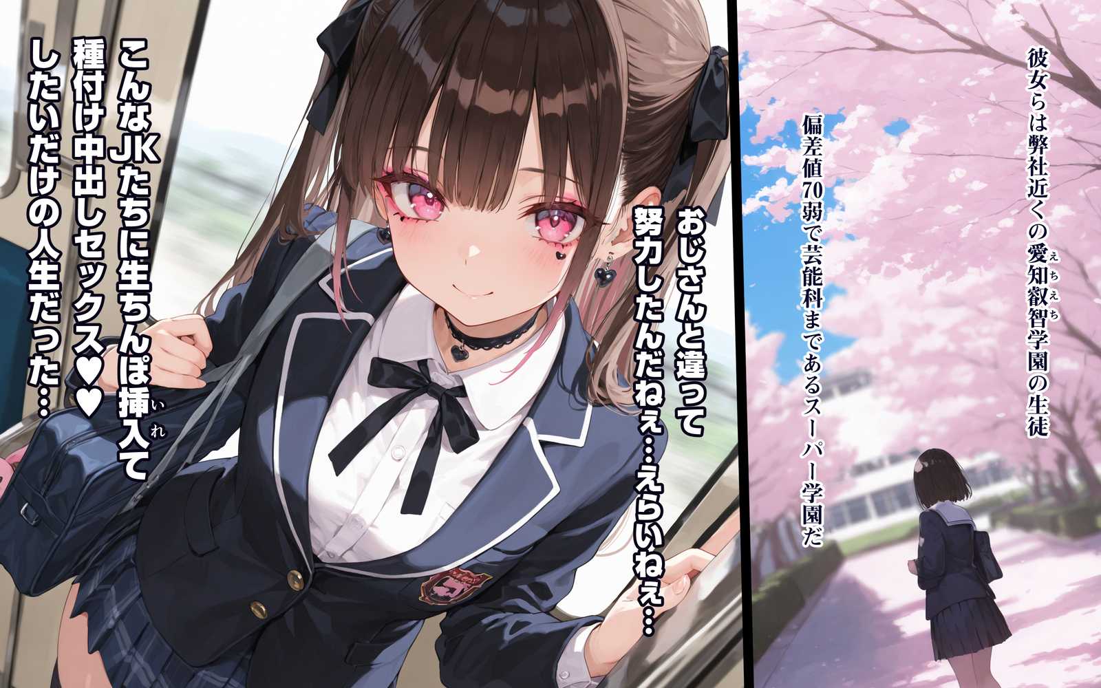 2年H組裏JKフーゾクやってま〜す☆【えちえち学園 愛乳祭】 by EchicalH (p7)