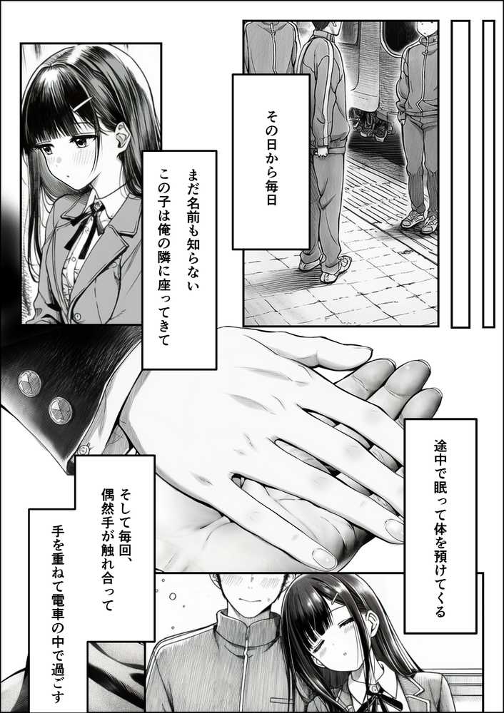 電車で何度も肩にもたれかかってくる女の子と、子作りセックスしてしまった by 夜あくび小隊 (p19)