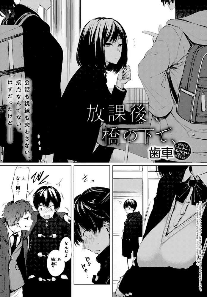 放課後、橋の下で、 by 歯車 (p1)